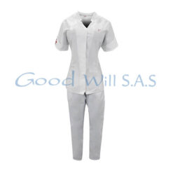 uniforme de enfermería blanco al por mayor